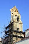 Chiesa colpita da un fulmine nel Marzo 2008