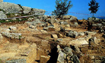 Moio della Civitella > Resti archeologici