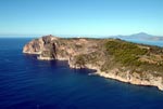 Veduta aerea costa Capo Palinuro