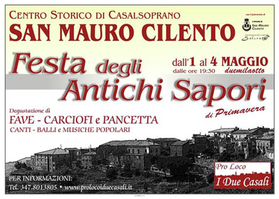 Festa Antichi Sapori San Mauro Cilento