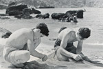 Storia del Cilento > Rete rotonda gettata dalla spiaggia