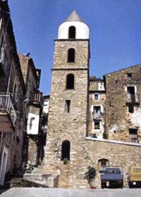 Centola > Torre campanaria